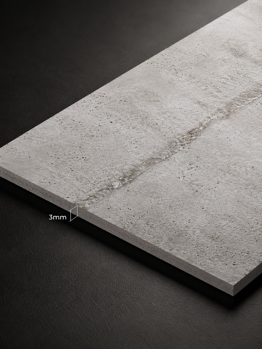 STONEVIA™ Floating Concrete | Light Concrete Effect Surface