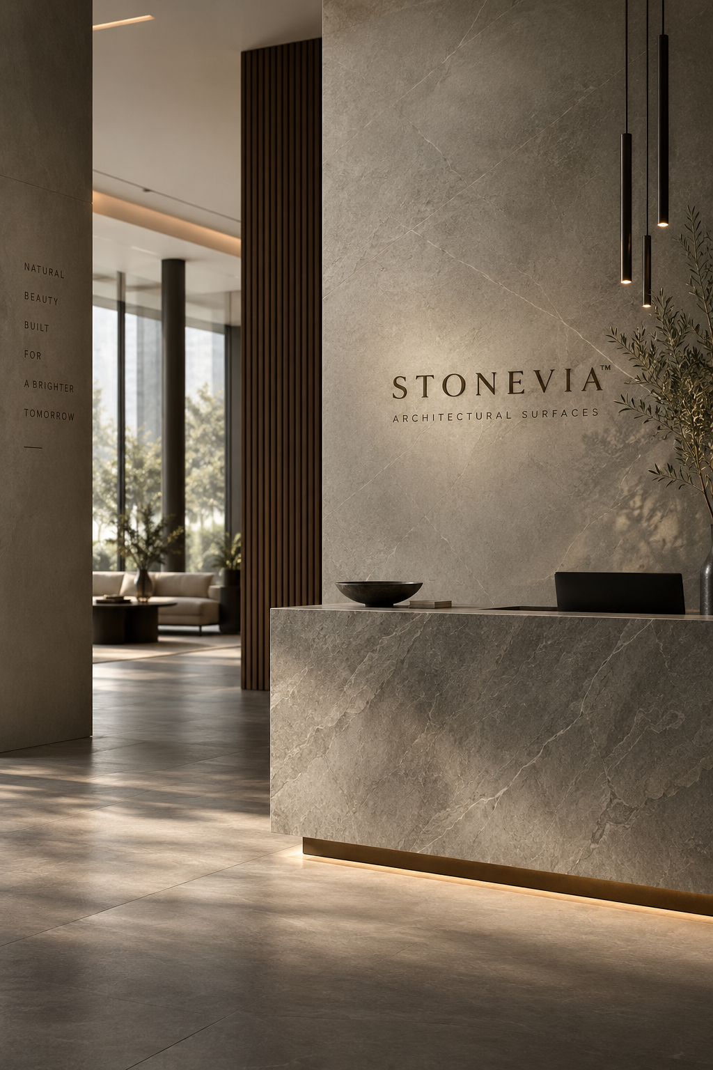 Stonevia architectural surface
